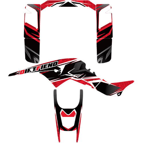 NSM←←←R9F　F30 i TRX FG　激レア品 Fullbore Plastics TRX250R GRAPHICS 