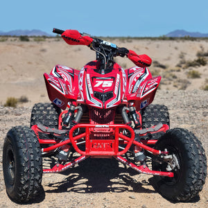 Honda TRX 450R graphics sticker kit FREE Custom Service #9500B Blue Zombie Honda TRX 450R graphics sticker kit FREE Custom Service #9500B Blue Zombie