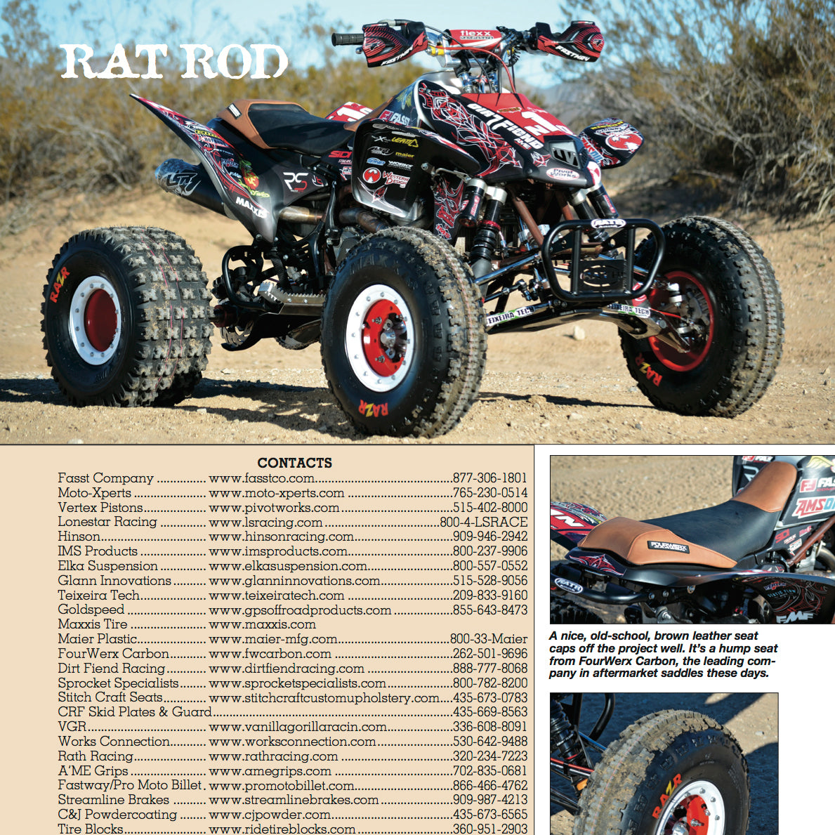 TRX450R GRAPHICS COLT'S REPLICA